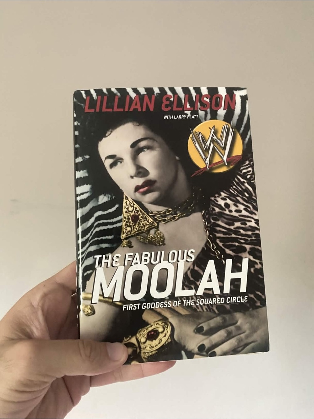 2002 The Fabulous Moolah book SIGNED 1st Ed 1st Print hcdj wrestling superstar